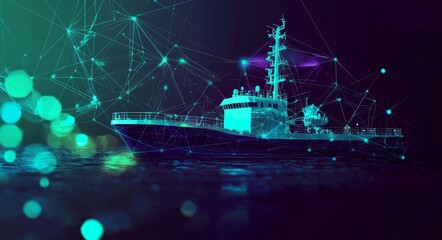 A ship embarks on a data-driven ocean voyage.