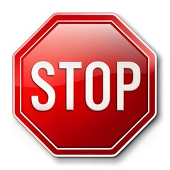 stop road sign