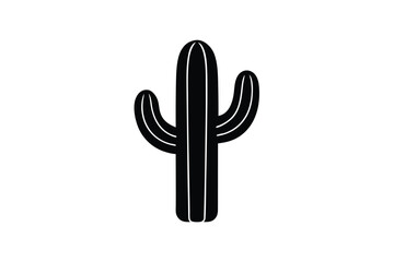Obraz premium cactus saguaro or nopal vector icon.eps
