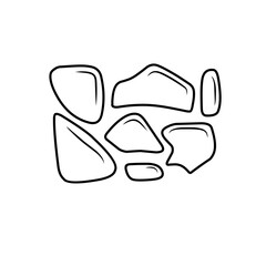 stone pattern background illustration