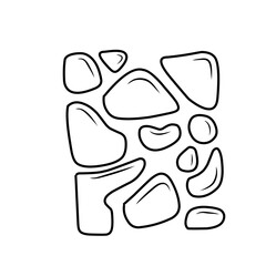 stone pattern background illustration