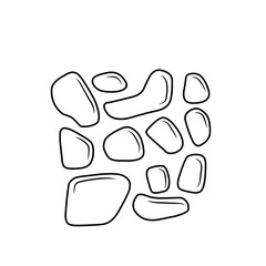 stone pattern background illustration