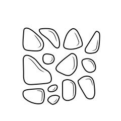 stone pattern background illustration