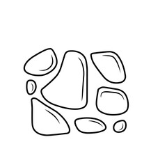 stone pattern background illustration