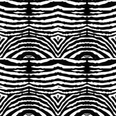 Seamless pattern zebra