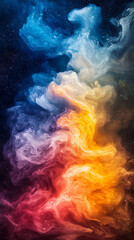 Fototapeta premium ethereal spectrum patterns