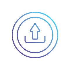 Upload  Vector icon