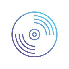 Cd Vector icon