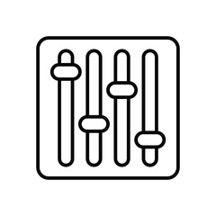 Mixer Vector icon