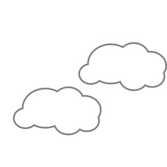 Obraz premium bright clouds and cloudy clouds