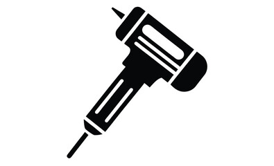 Screwdriver vector tool icon silhouette, screwdriver icon 
