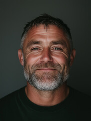 Obraz premium Smiling Irish male portrait