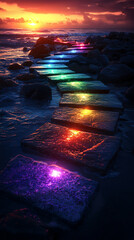  rainbow light reflections