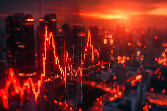 global financial trends, indicating reduced economic recession and increasing geopolitical risk