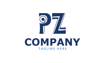 PZ P pz initial logo | initial based abstract modern minimal creative logo, vector template image. luxury logotype logo, real estate homie logo. typography logo. initials logo