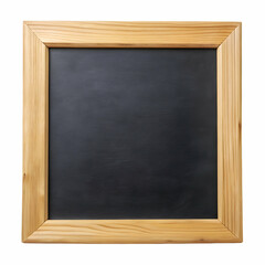 blank blackboard isolated on white