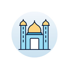 Mosque Vector icon