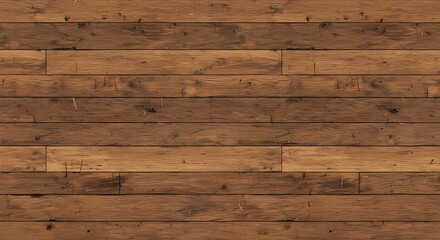Seamless Distressed Wooden Planks Texture with Scratches & Soft Shadows for Rustic Designs