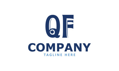 QF Q qf initial logo | initial based abstract modern minimal creative logo, vector template image. luxury logotype logo, real estate homie logo. typography logo. initials logo