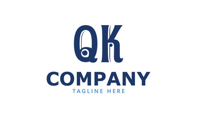 QK Q qk initial logo | initial based abstract modern minimal creative logo, vector template image. luxury logotype logo, real estate homie logo. typography logo. initials logo