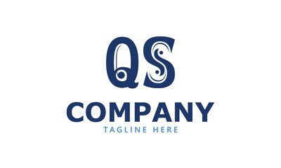 QS Q qs initial logo | initial based abstract modern minimal creative logo, vector template image. luxury logotype logo, real estate homie logo. typography logo. initials logo