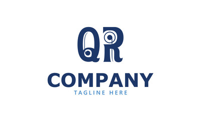 QR Q qr initial logo | initial based abstract modern minimal creative logo, vector template image. luxury logotype logo, real estate homie logo. typography logo. initials logo