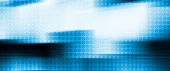 Fototapeta premium blue abstract background with motion blur and halftone texture