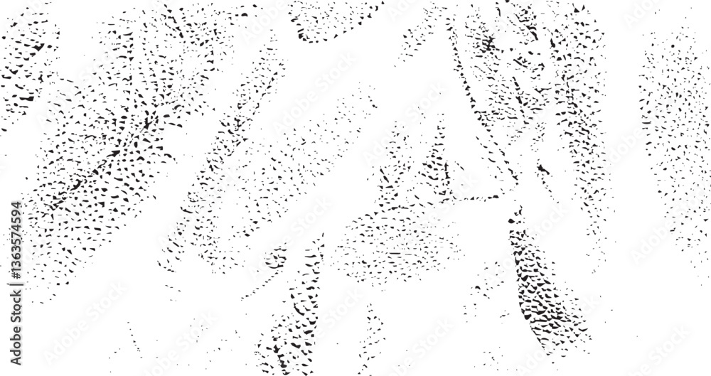 Canvas Prints rough black and white texture vector. distressed overlay texture. grunge background. abstract textur