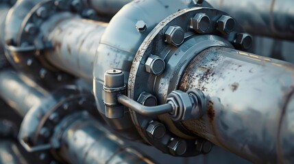 A photo of heat exchangers