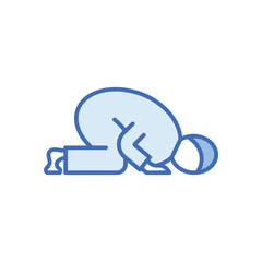 Sujud  Vector icon