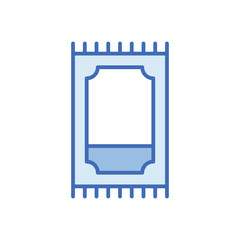 Prayer Mat Vector icon