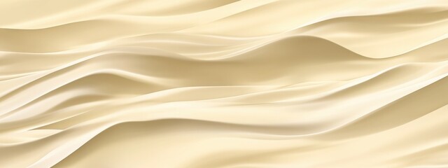 Obraz premium Gentle ripples of sandy beige texture create a calming background effect. Generative AI