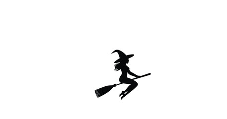 silhouette of a girl jumping