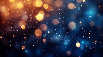 blue and gold lights swirl in a cosmic dance, symbolizing transformation and limitless possibilities. Digital fractal art creates a dynamic, ethereal atmosphere, evoking wonder and inspiration