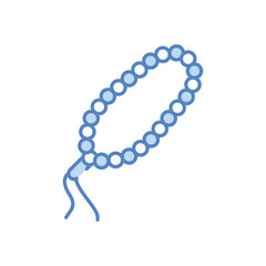 Beads vector icon stock illustration