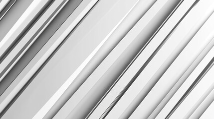 Obraz premium A grayscale abstract featuring diagonal stripes with varying widths and subtle shadow gradients