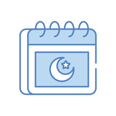 Calander vector icon stock illustration