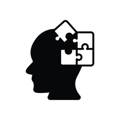 Thinking Solution  Vector icon