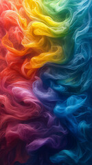 Obraz premium vibrant spectrum waves