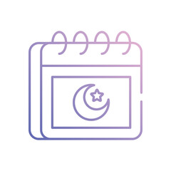 Calander vector icon stock illustration
