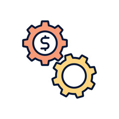 Obraz premium Money Management Vector icon
