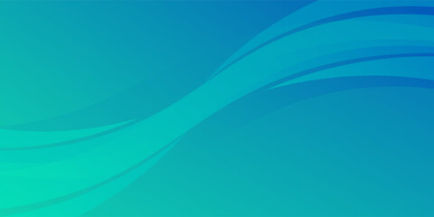 Abstract Gradient Green Blue liquid background. Modern background design. Dynamic Waves. Fluid shapes composition. Fit for website, banners modern arts