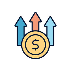 Fundraising Vector icon