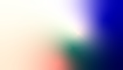 Blurred Multicolor Gradient with a Balance of Warm and Cool Shades
