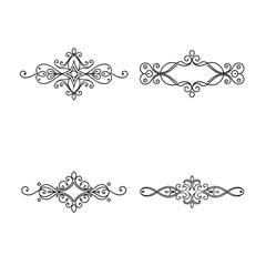 vintage floral frame