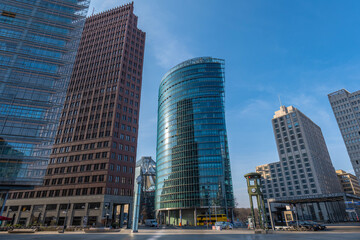 Obraz premium germany capital berlin city center buildings architecture and must-see tourist attractions photos