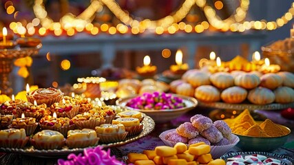 Celebrate Diwali with vibrant lights and traditional sweets on November 4th
