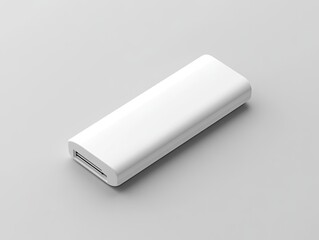 White Rectangular Portable Device