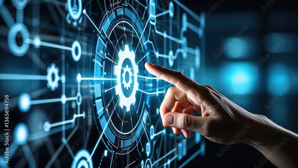 Aufkleber automation of business or robotic process rpa technology. transfer of data between application. busi
