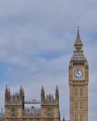 Obraz premium big ben london uk , parliament in Westminster .